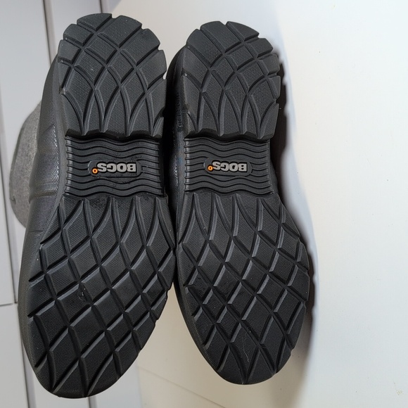 Bogs Crandall Wool Boots Dark Gray Size 6 EUC - Picture 9 of 9